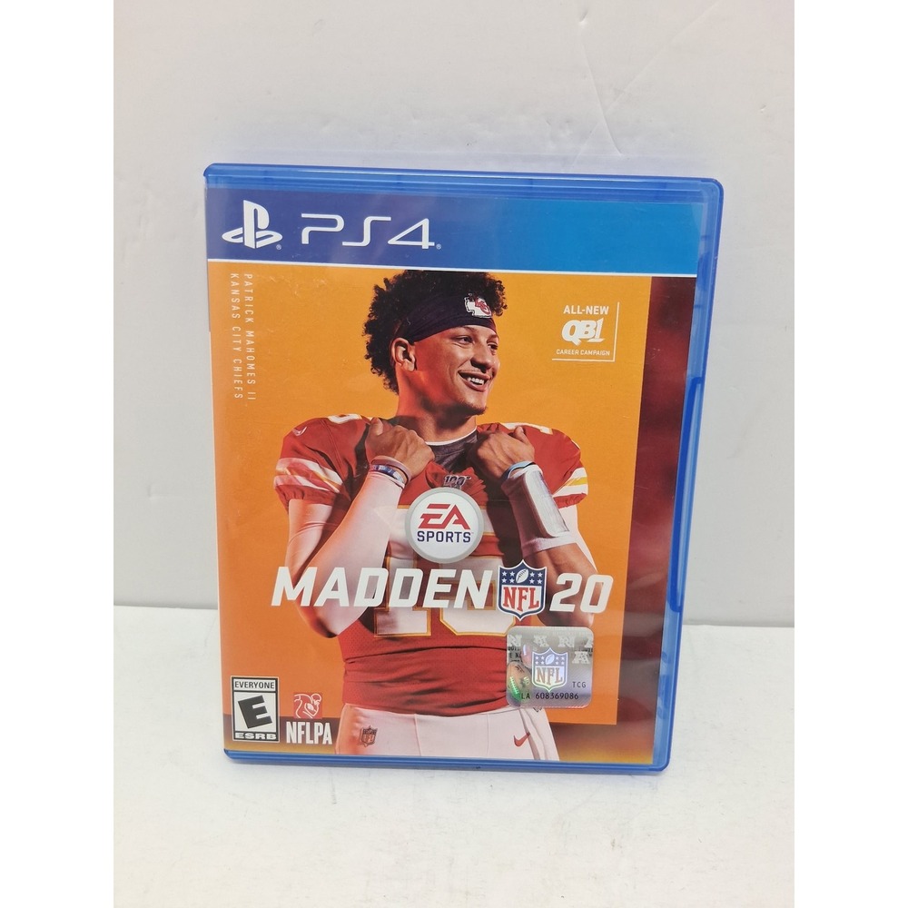 Madden NFL 20 Sony PlayStation 4 PS4 EA Sports Patrick Mahomes II CIB